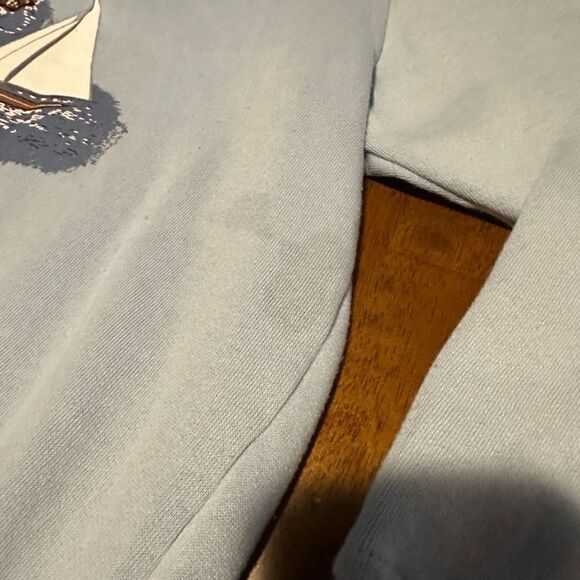 Vintage Shenanigans Women’s Embroidered Puff Paint Maine Lighthouse Sweater XL - Picture 3 of 9